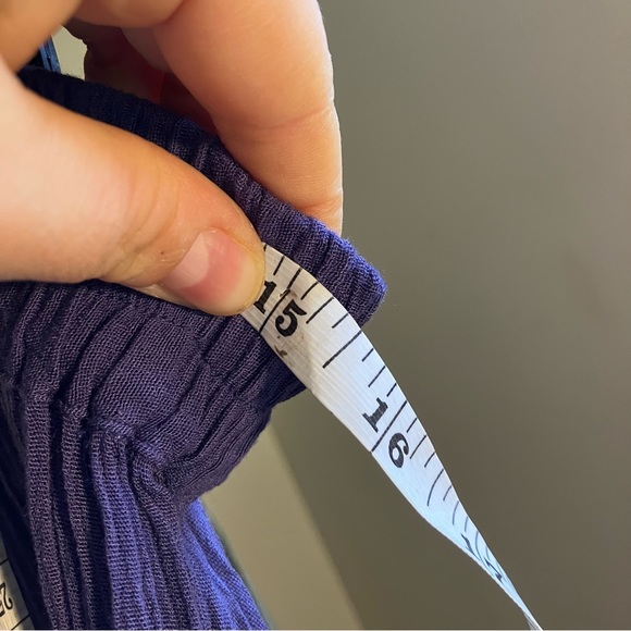 Iguana Inc. Worldly Clothing set, hand made, blue, surplus top, maxi skirt. M/L. - Picture 12 of 16